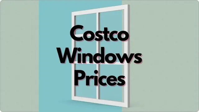 Costco Window Prices