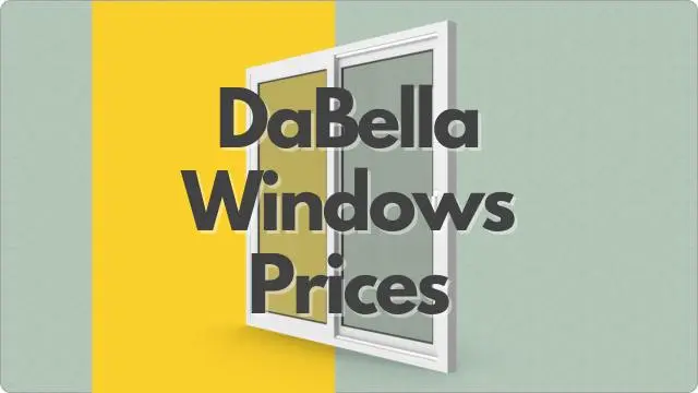 DaBella Windows Cost